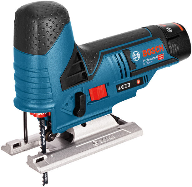 Bosch Akkustichsäge GST 12V-70 Professional / 3,0 Ah mit L-Boxx